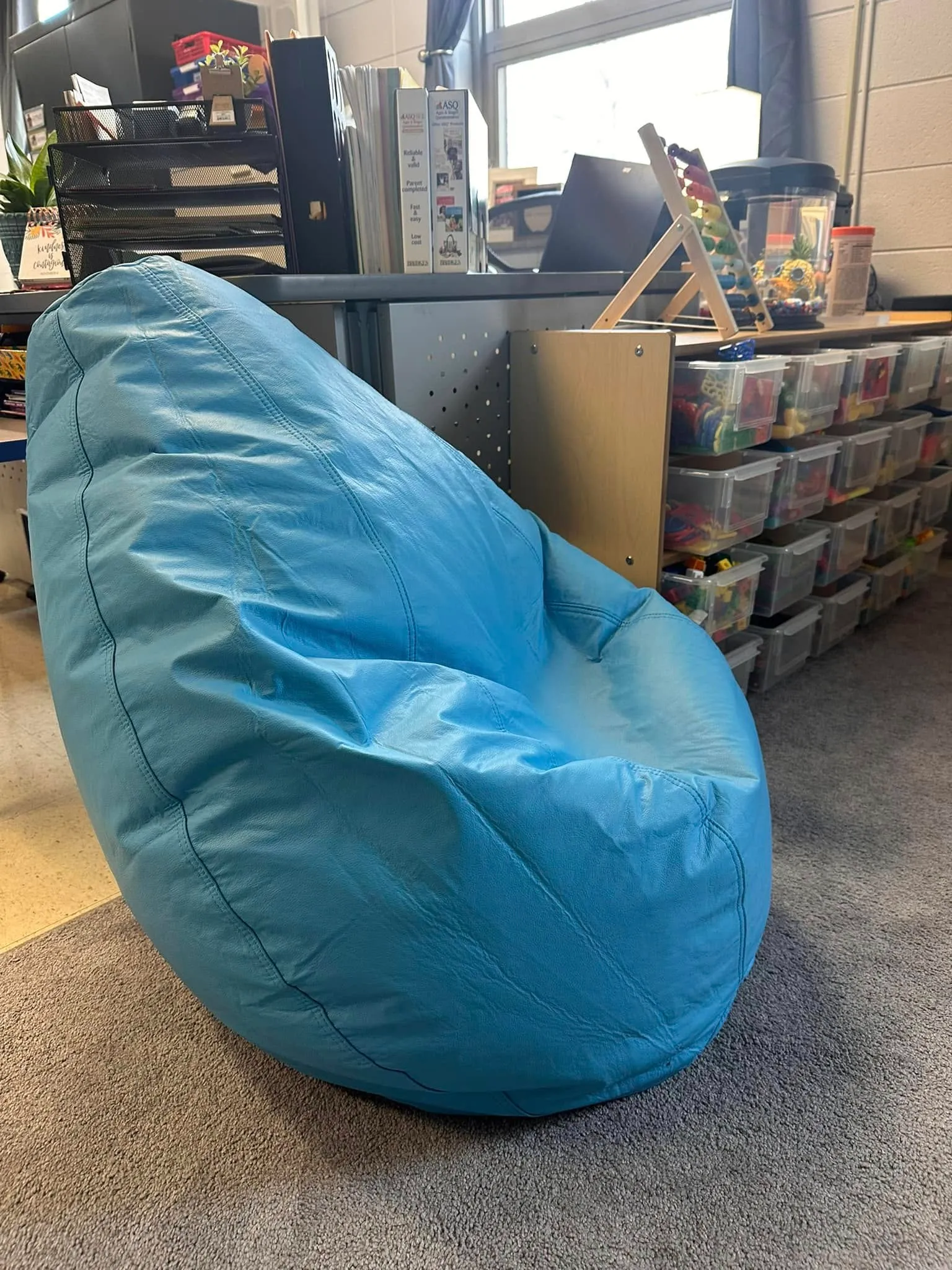 A comfy corner to land